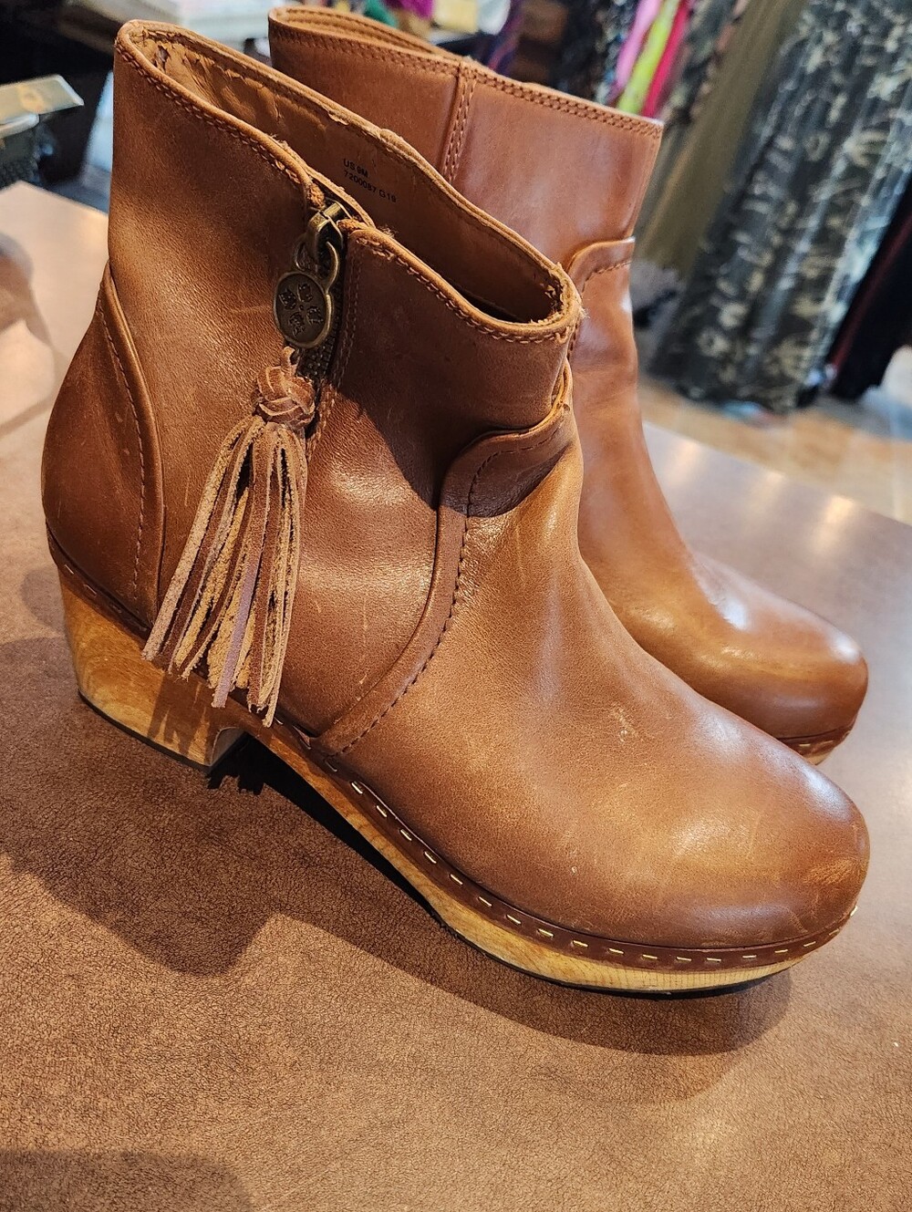 Merrell Brown Tan Leather Boots
